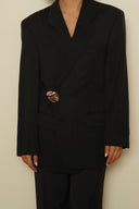 Broche plata AM:PM x KOS