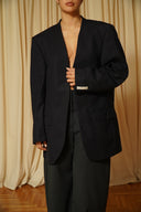 Blazer collarless 006