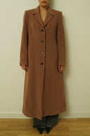 Brown long coat