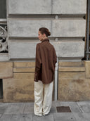 Brown shirt