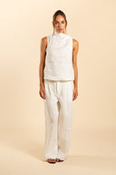 Top cuello alto AM
