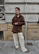 Brown shirt
