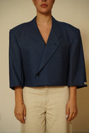 Crop blazer 058