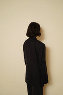 Asymmetrical oversize blazer 013