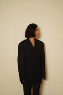 Asymmetrical oversize blazer 013
