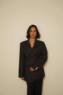 Blazer oversize asimétrica 014