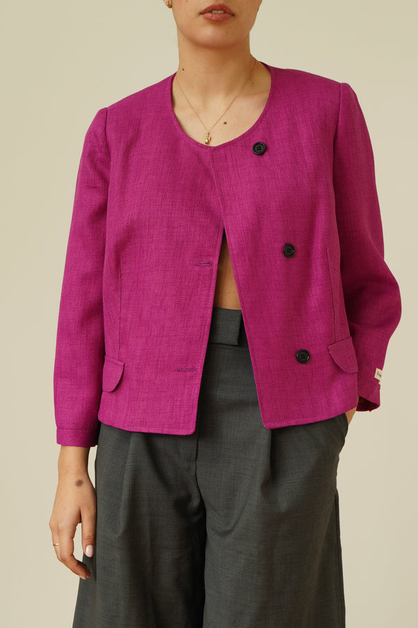 Pink blazer