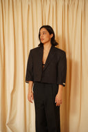 Crop blazer 028