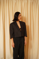 Crop blazer 028