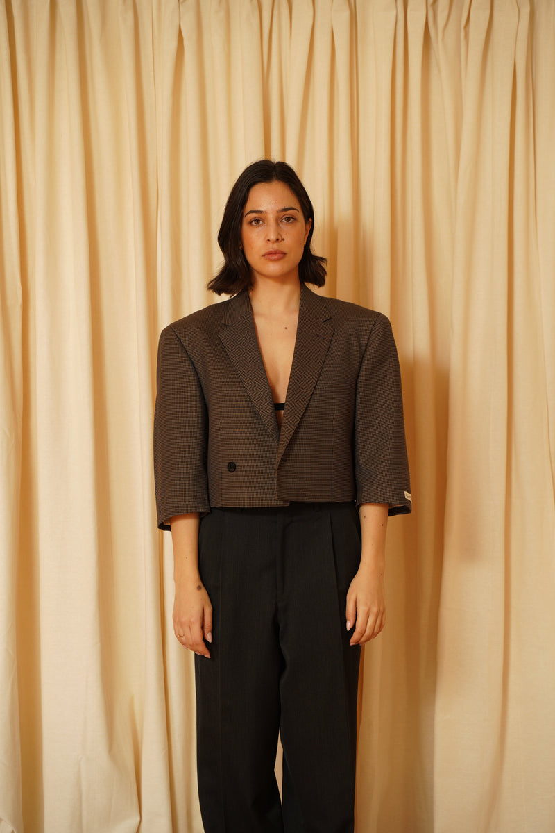 Crop blazer 031