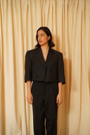 Crop blazer 038