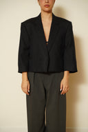 Crop blazer 045