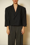 Crop blazer 046