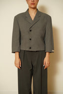 Crop blazer 047