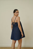 Vestido mini denim