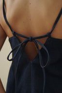 Vestido mini denim