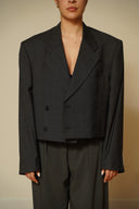 Crop blazer 049