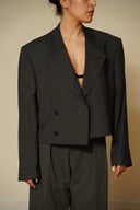 Crop blazer 049