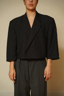 Crop blazer 050