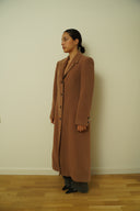 Brown long coat