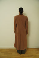 Brown long coat