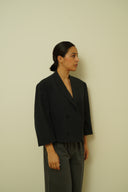 Cropped blazer 016