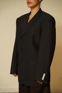 Open back blazer 002
