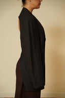 Open back blazer 002