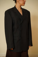 Open back blazer 002