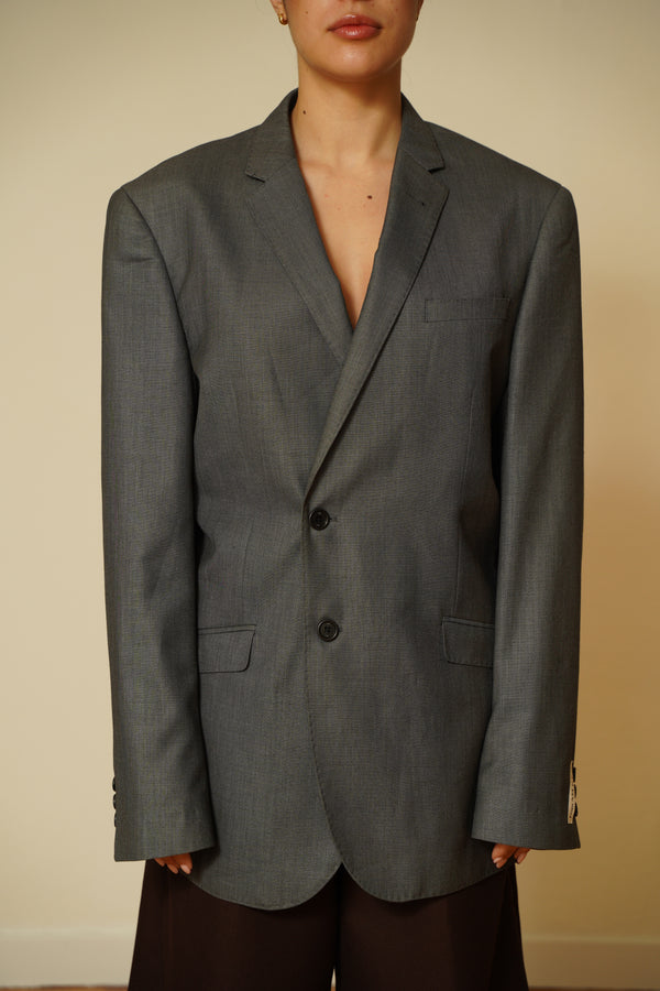 Open back blazer 004