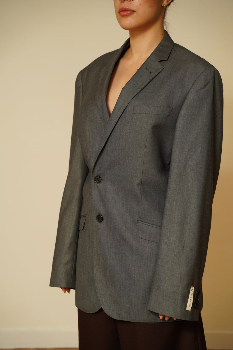 Open back blazer 004