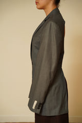 Open back blazer 004