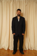 Asymmetrical oversize blazer 013