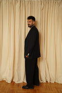 Asymmetrical oversize blazer 013