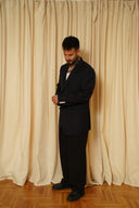 Asymmetrical oversize blazer 013