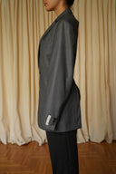 Open back blazer 004