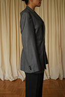 Open back blazer 004