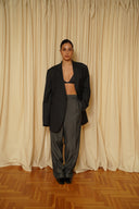 Blazer oversize asimétrica 016