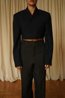 Cropped blazer 011