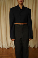 Cropped blazer 011