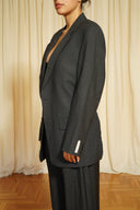 Open back blazer 007