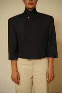 D&amp;N 005 cropped blazer