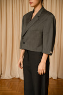 Cropped blazer $120
