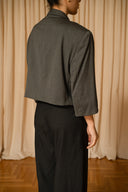 Cropped blazer $120